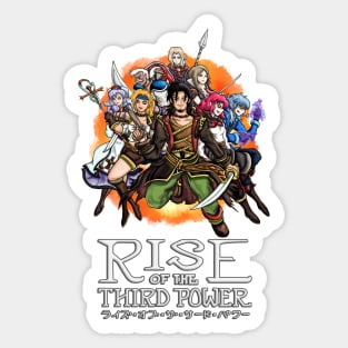 Rise of the Third Power Heroes Sticker